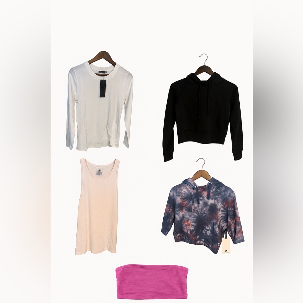 Mono B Black Hoodie and Tie-Dye Sweatshirt Set